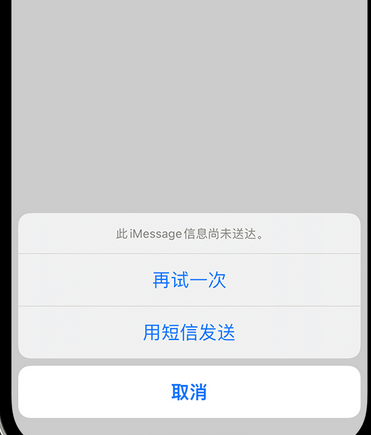 武清apple维修iPhone上无法正常发送iMessage信息